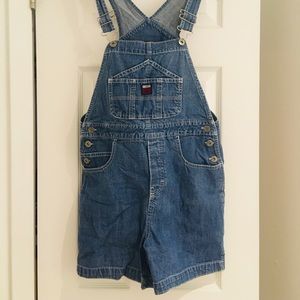 Vintage 90s Overalls Shorts